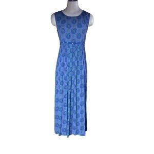 Vintage 90's Pudding Shop Woman size 1 S/M Maxi Dress Boho Hippie Rayon